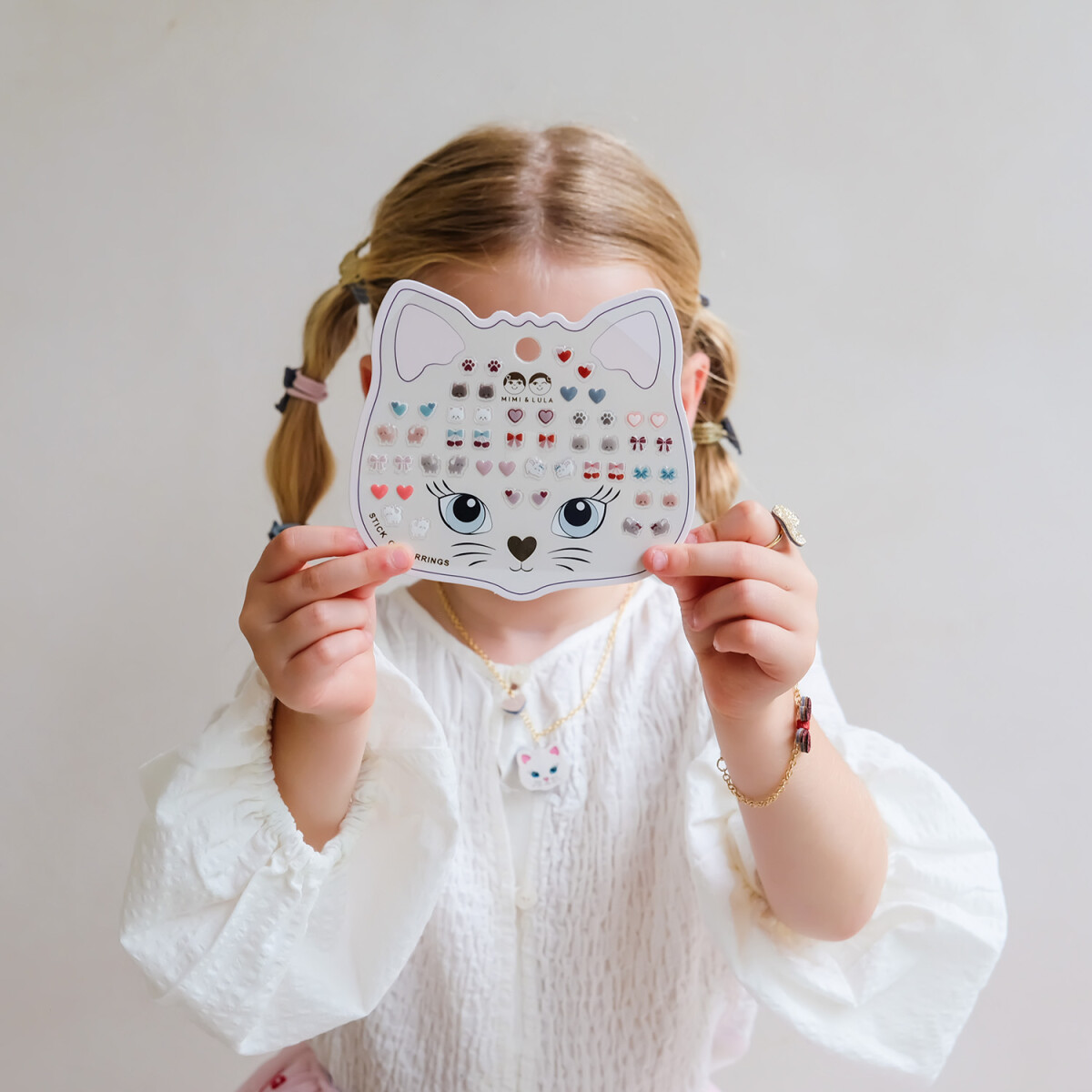 Mimi Lula - Ørestickers 25 Par - Kittybow