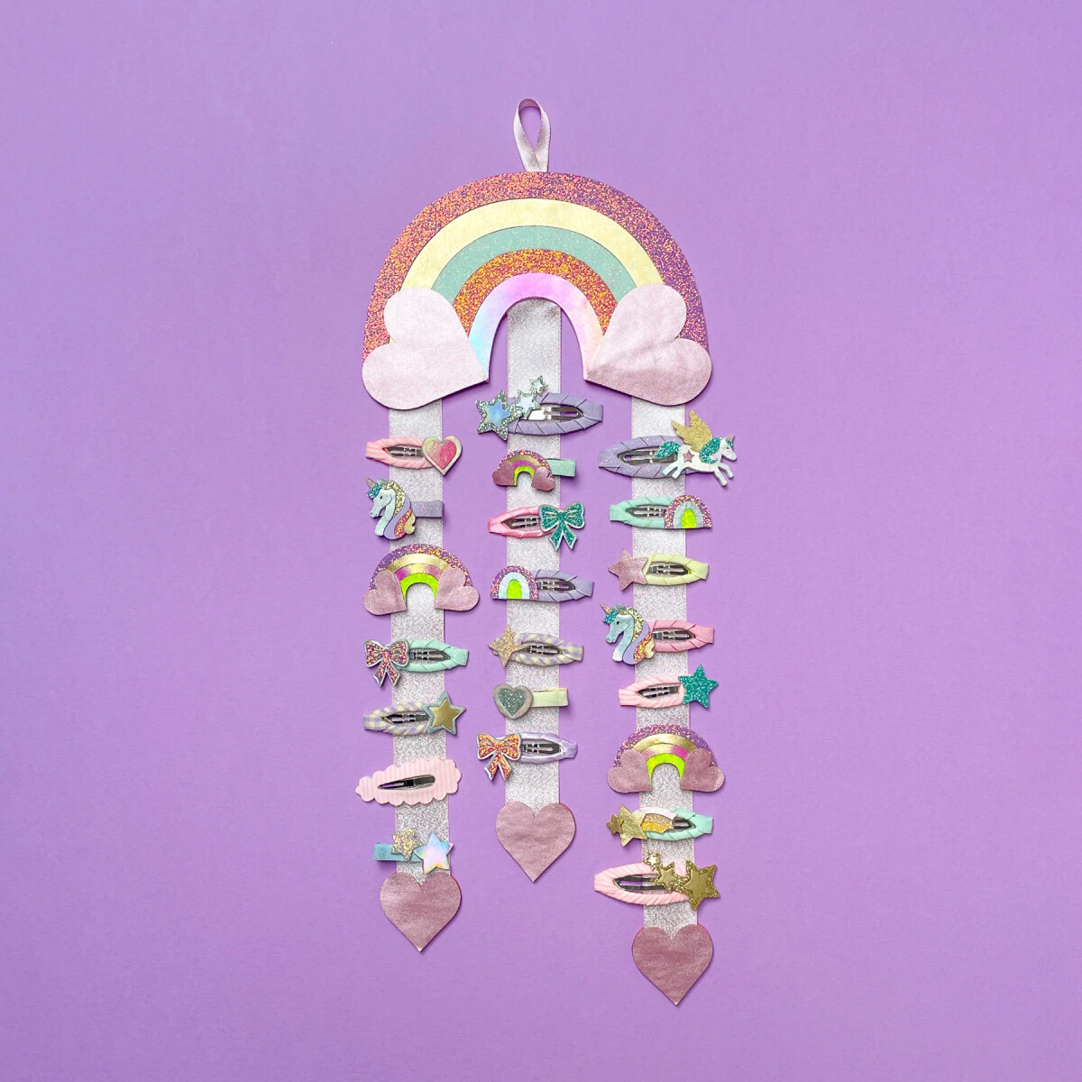 Mimi Lula - Organizer Til Hårspænder - Rainbow My Little Unicorn