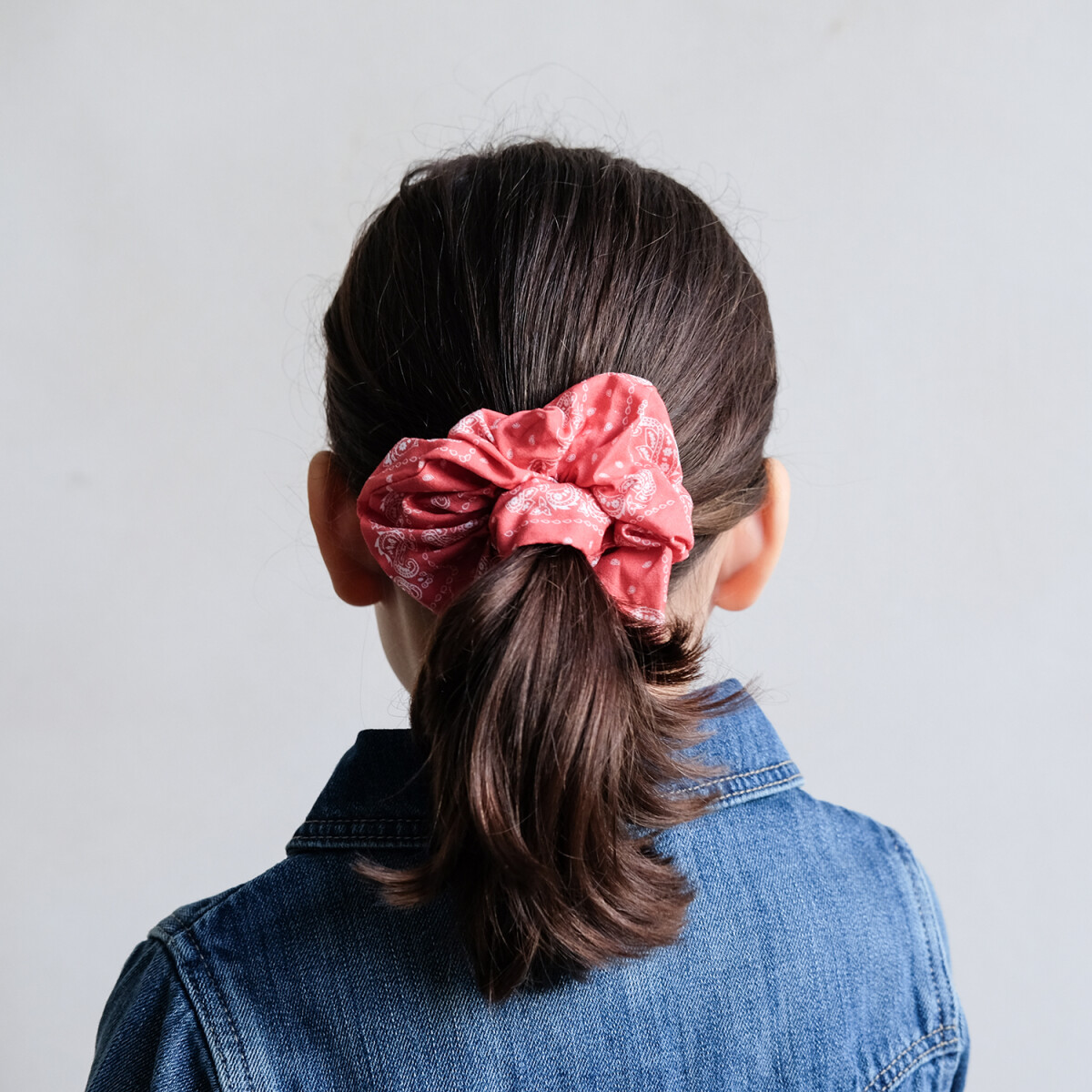 Scrunchie Hårelastik Til Børn - Kæmpe Lykke Bandana - Mimi Lula
