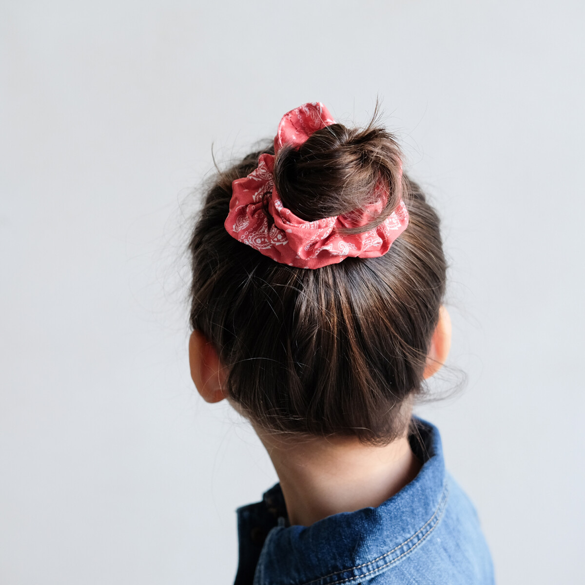 Scrunchie Hårelastik Til Børn - Kæmpe Lykke Bandana - Mimi Lula