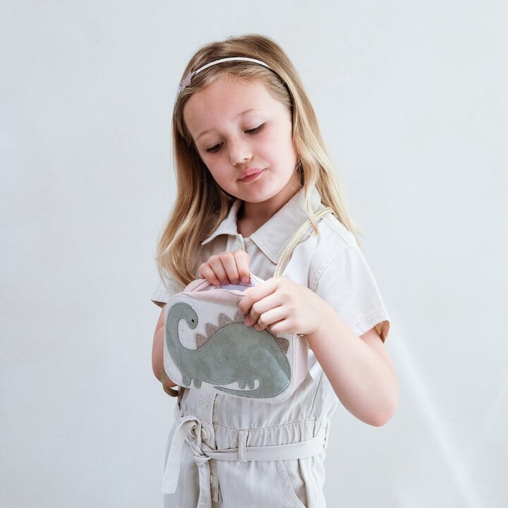 Skuldertaske Til Børn - Dinosaur - Mimi Lula - - Dippy Diplodocus Dreamer