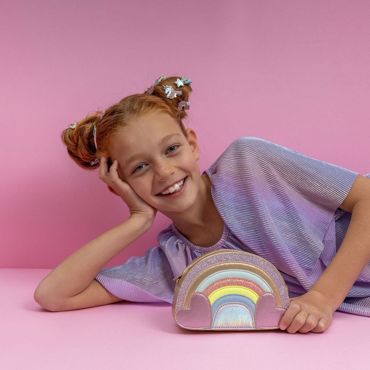 Mimi Lula - Skuldertaske - Rainbow My Little Unicorn