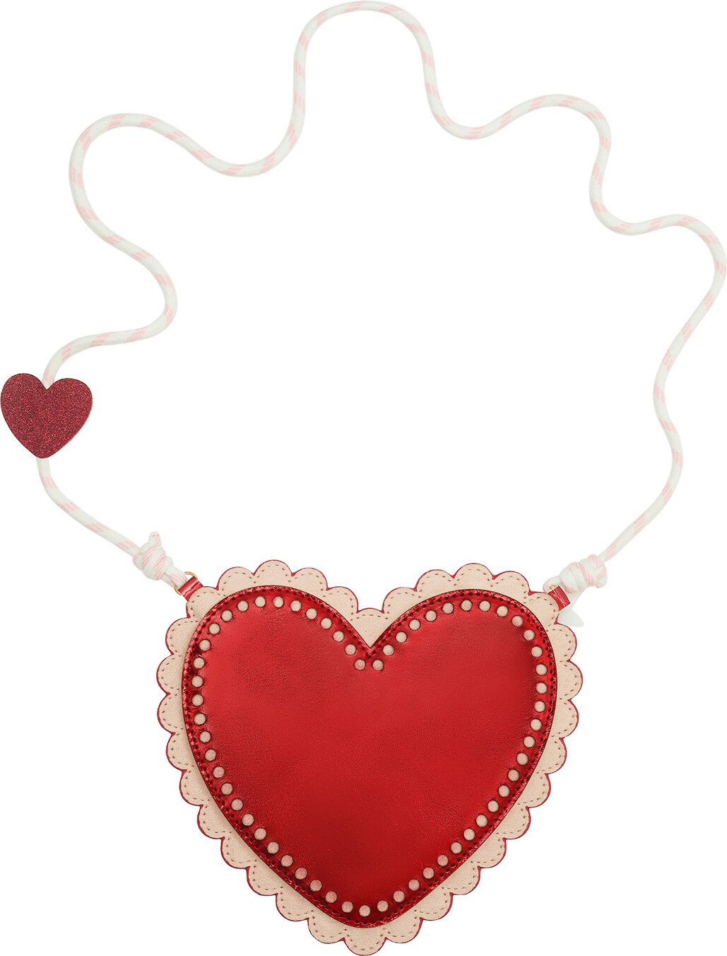 Mimi Lula - Taske Med Rem - Scalloped Heart Valentines