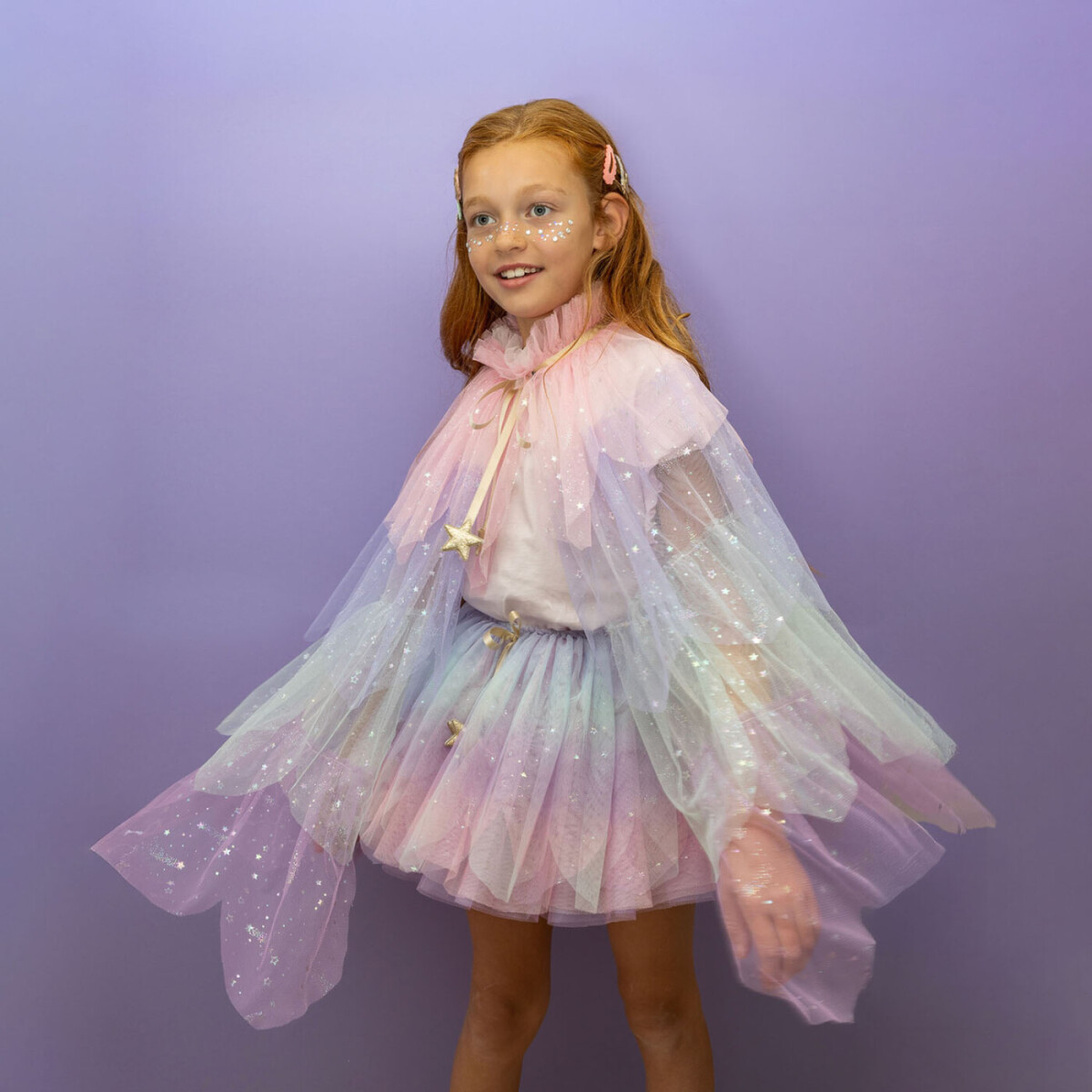 Mimi Lula - Tylskørt - Scallop Pastel