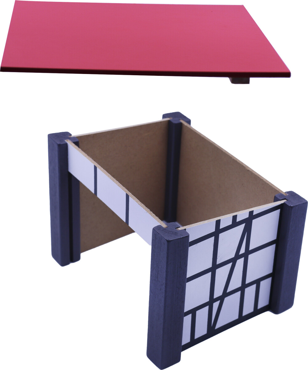 Legetøjs Bondegård I Træ