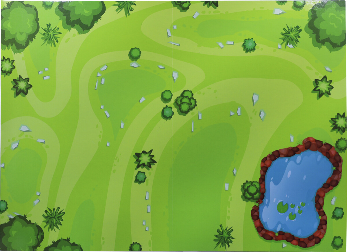 Legetøjs Bondegård I Træ