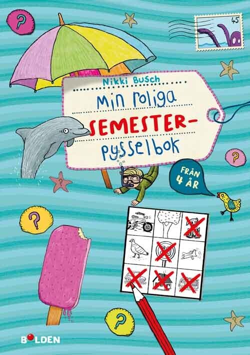 Min Roliga Semester-Pysselbok Från 4 År