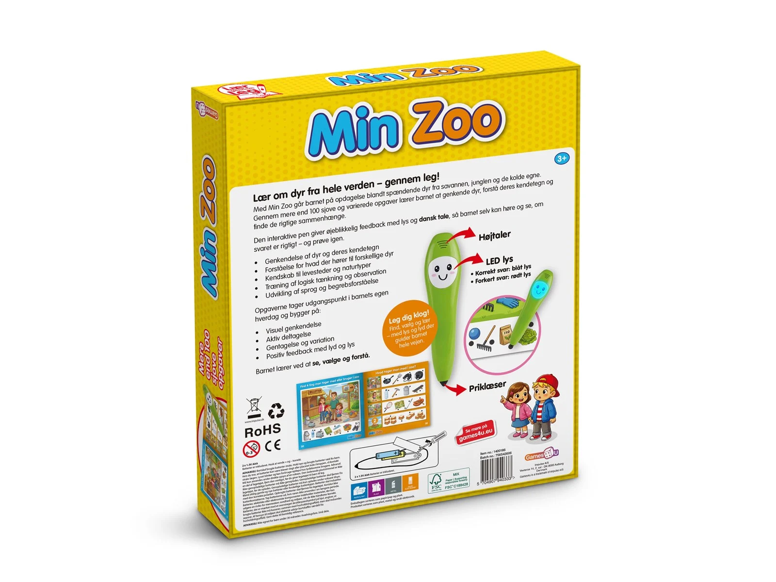 Min Zoo - Leg Og Lær