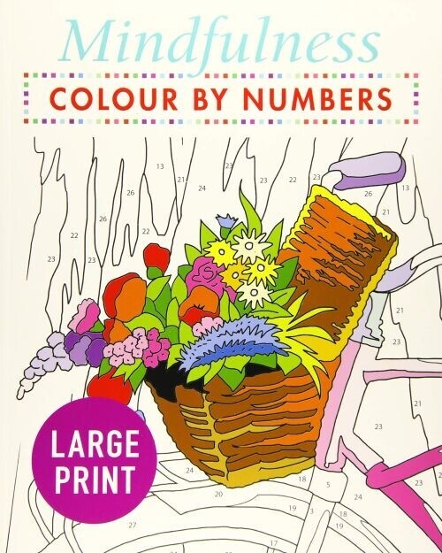 Mindfulness Colour-By-Numbers