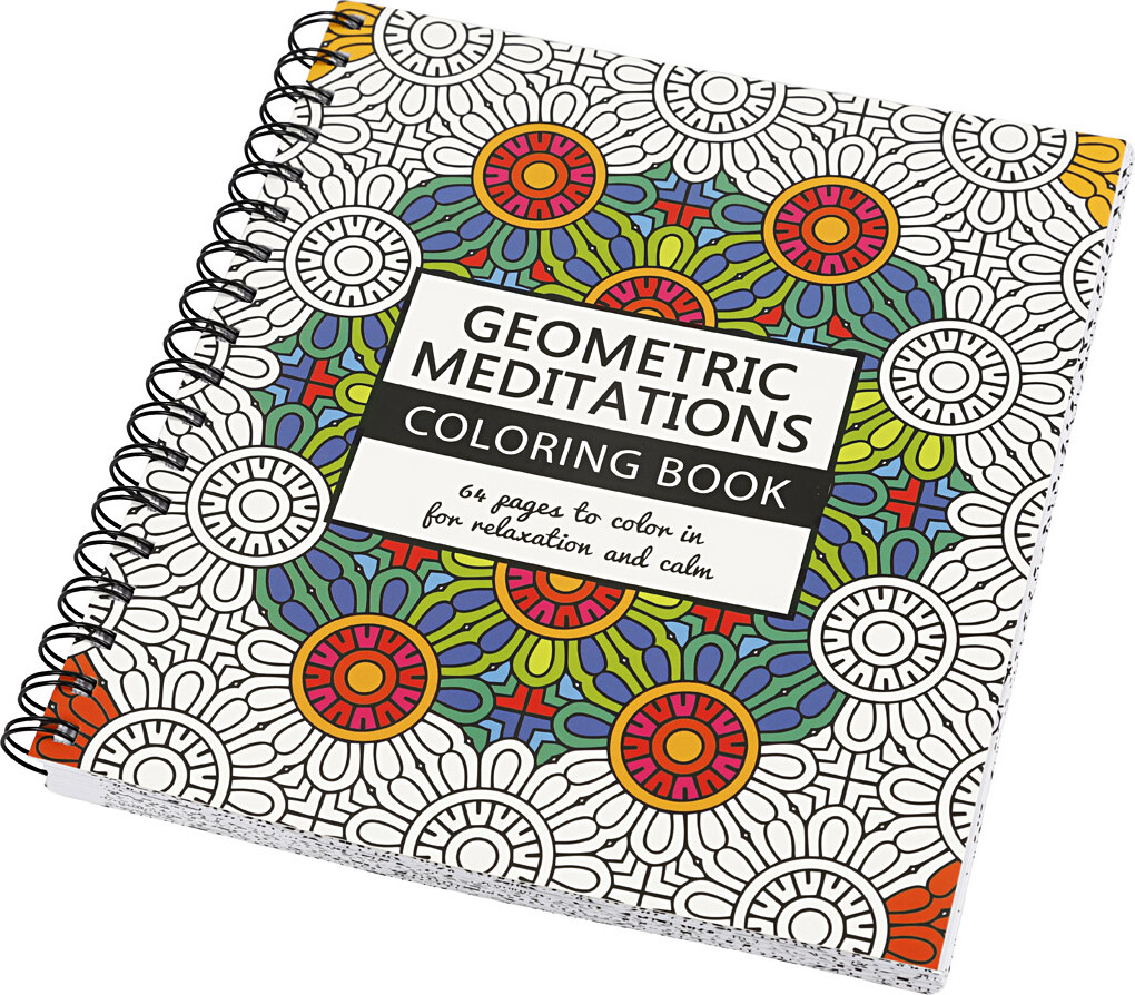 Johanna Basford Malebog - Geometrisk Meditation