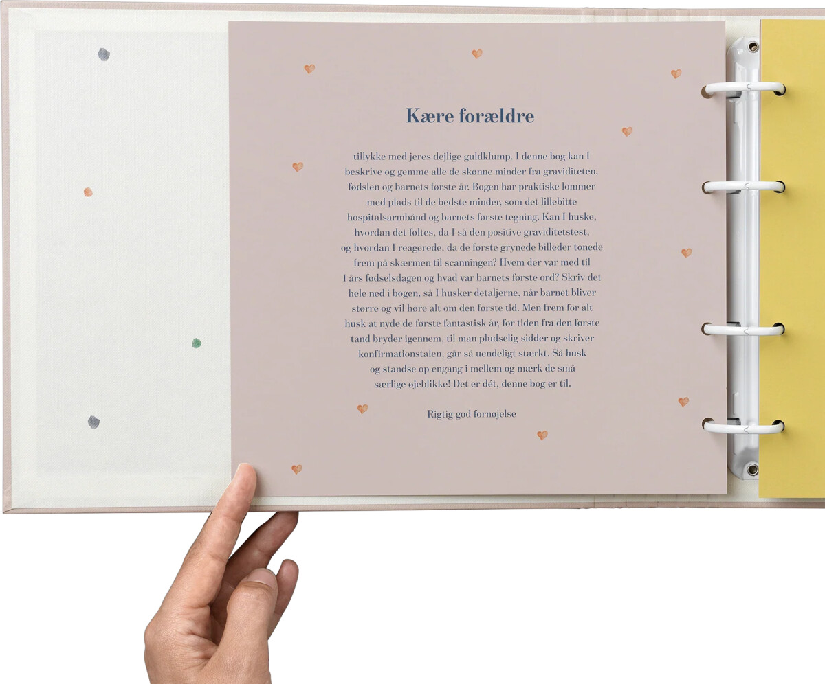 Mine Første År - Album Special Edition Creme Unisex