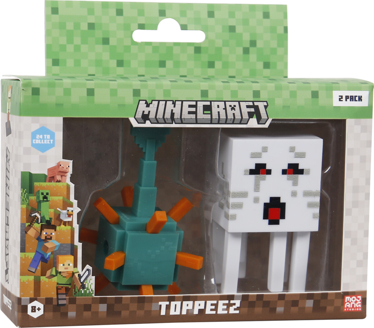 Minecraft - 3D Figur 2-Pak Vinduesæske - 2015Mc