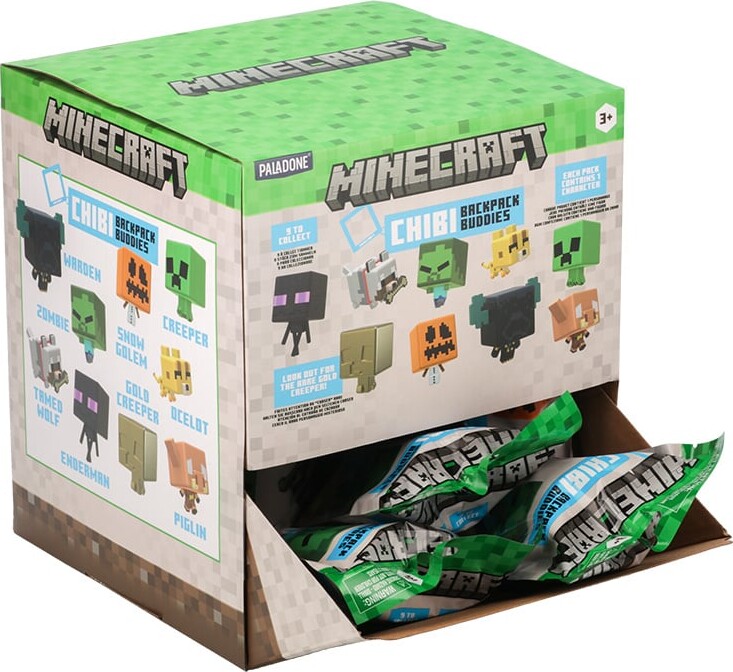 Minecraft - Nøglering Til Børn - Buddies Series 3 - Assorteret