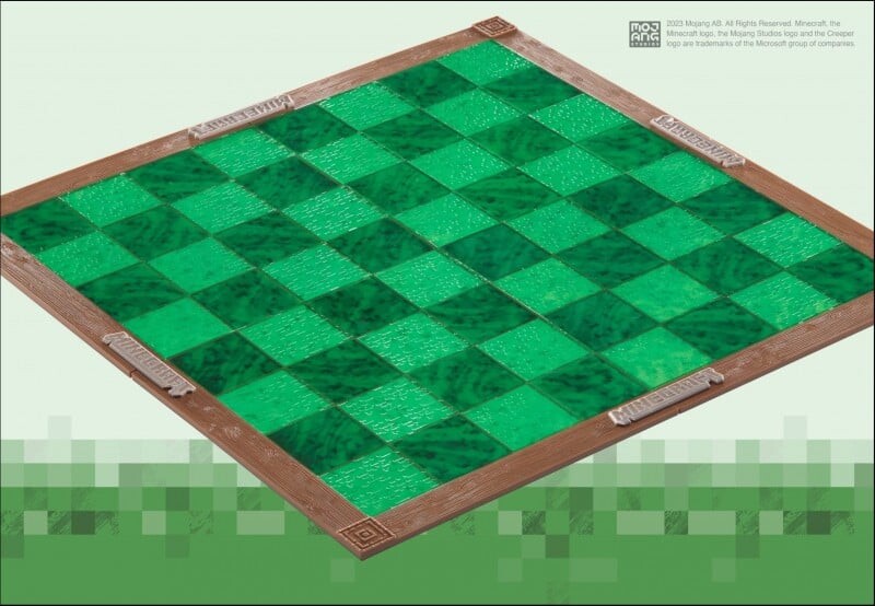 Minecraft Skak Spil