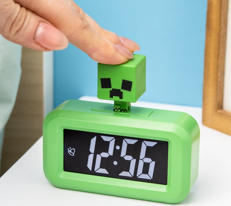 Minecraft - Creeper Icon Alarm Clock Mini