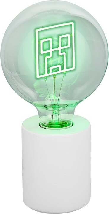 Minecraft Creeper - Led Neon Bulb Lamp