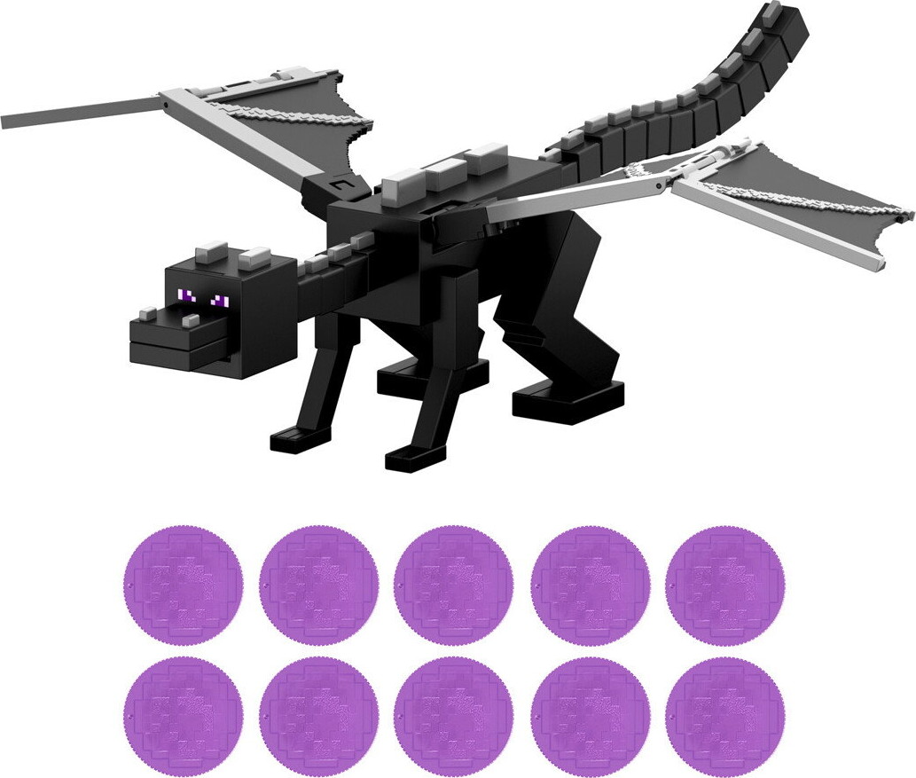 Minecraft - Dragons Breath Attack Ender Dragon - Mattel Jkc13
