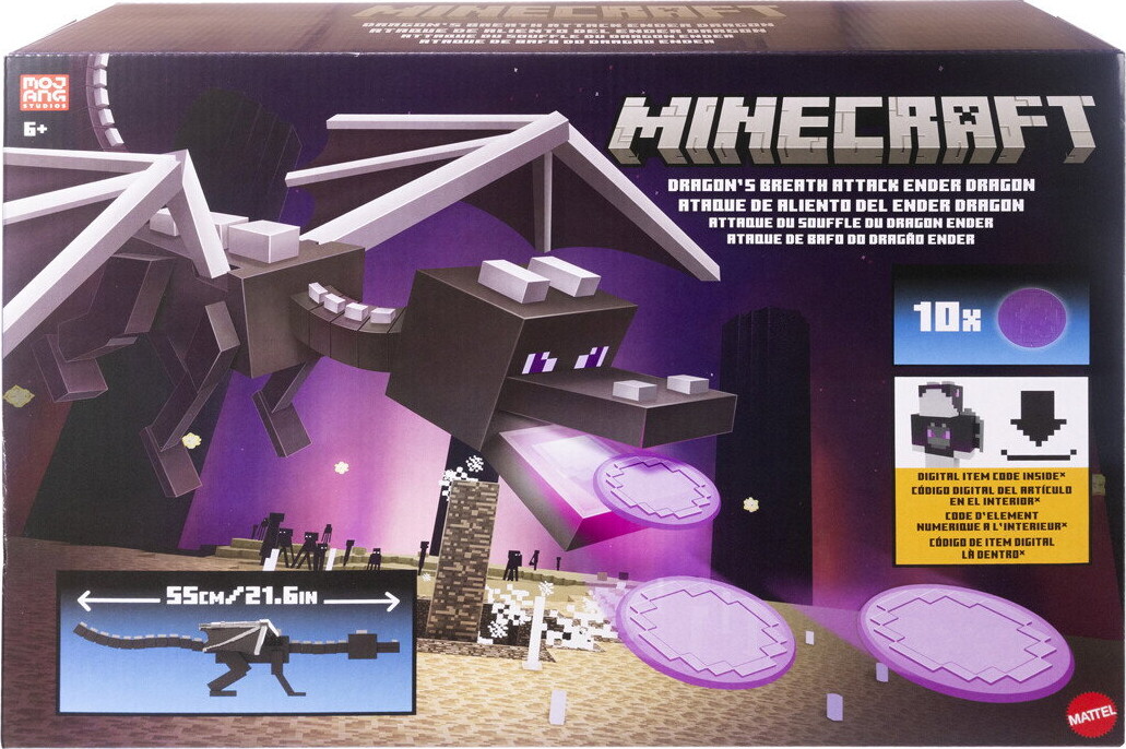 Minecraft - Dragons Breath Attack Ender Dragon - Mattel Jkc13