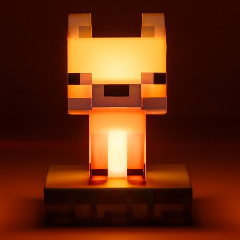 Minecraft - Lampe Til Børn - Fox