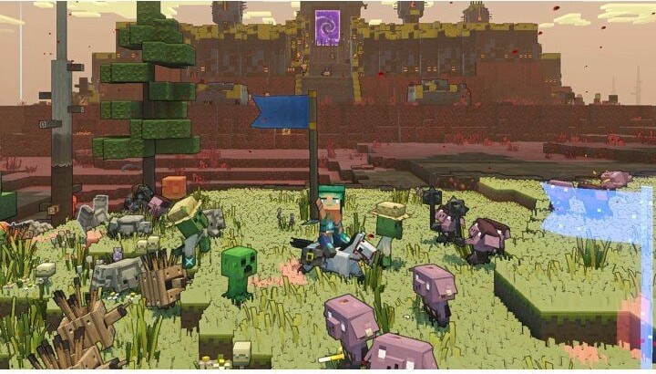 Minecraft Legends Deluxe Edition