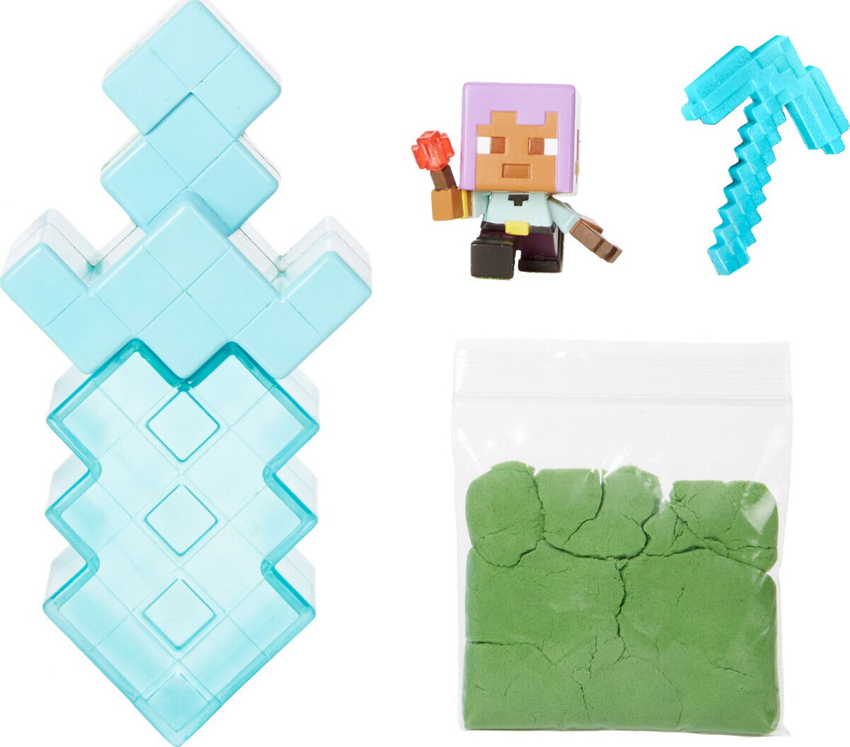 Minecraft - Mini Mode Mining - Figur Overraskelse - Mattel Htk99