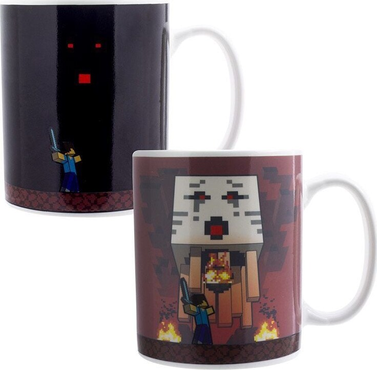 Minecraft Nether Heat Change Mug