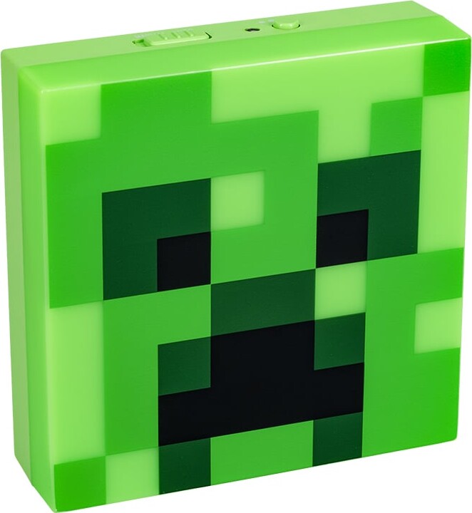 Minecraft - Natlampe Til Børn - Creeper