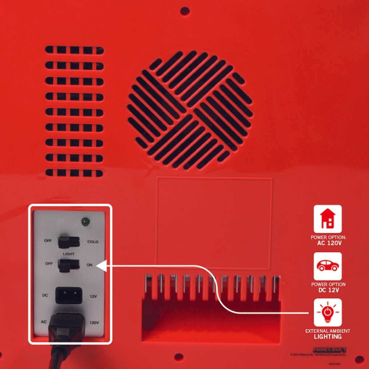 Minecraft - Mini Køleskab - Tnt Block - 67 L