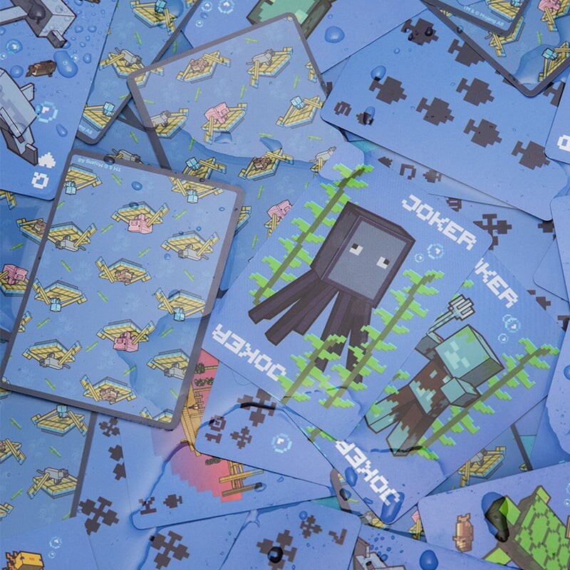 Minecraft Waterproof Playing Cards