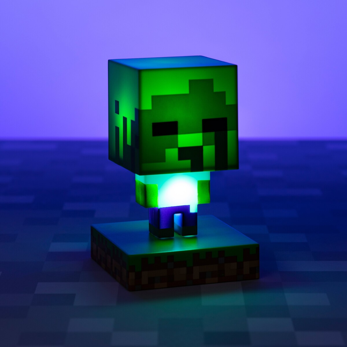 Minecraft Zombie Figur Med Lys