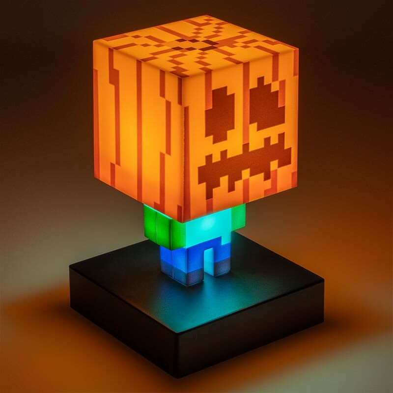 Minecraft - Zombie Jack O Lantern Icon Light