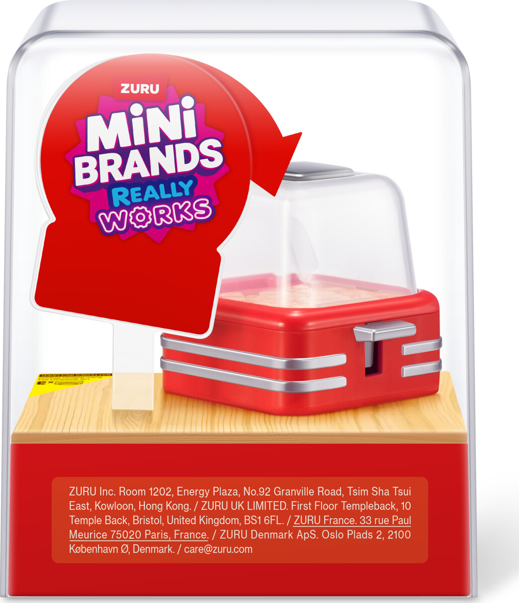 Zuru Mini Brands - Popcorn Machine - Really Works Magic Cook S1