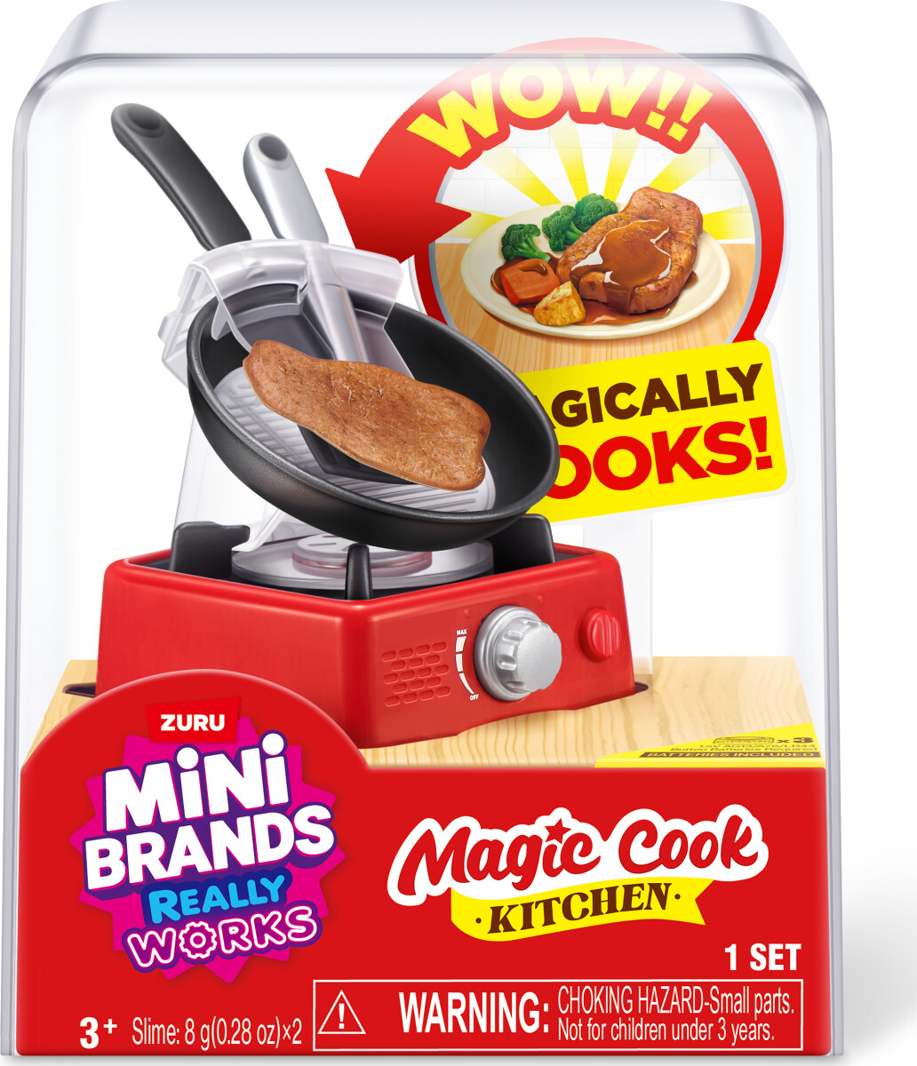 Zuru Mini Brands - Steak With Pan - Really Works Magic Cook S1