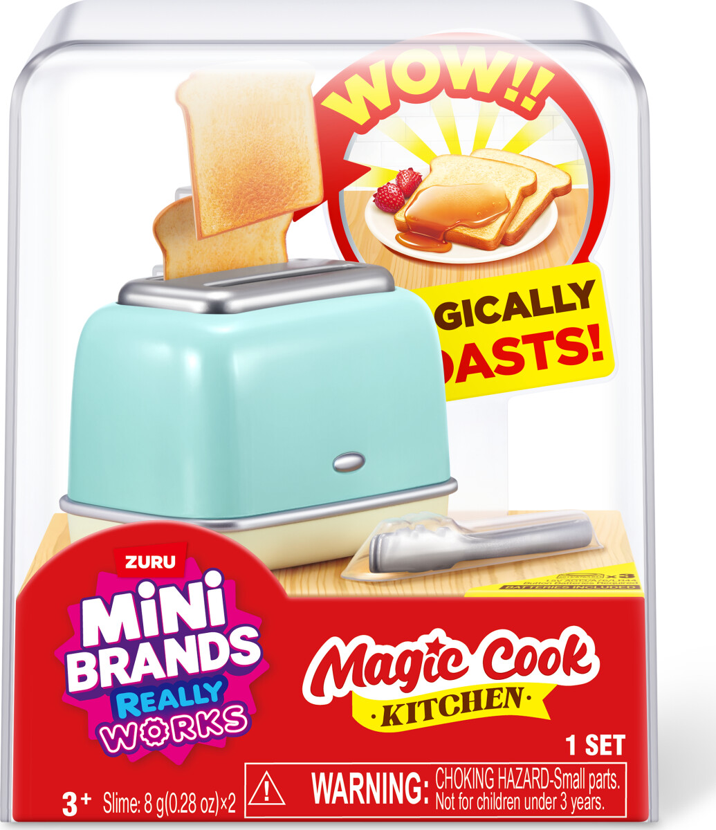 Zuru Mini Brands - Toaster - Really Works Magic Cook Kitchen S1