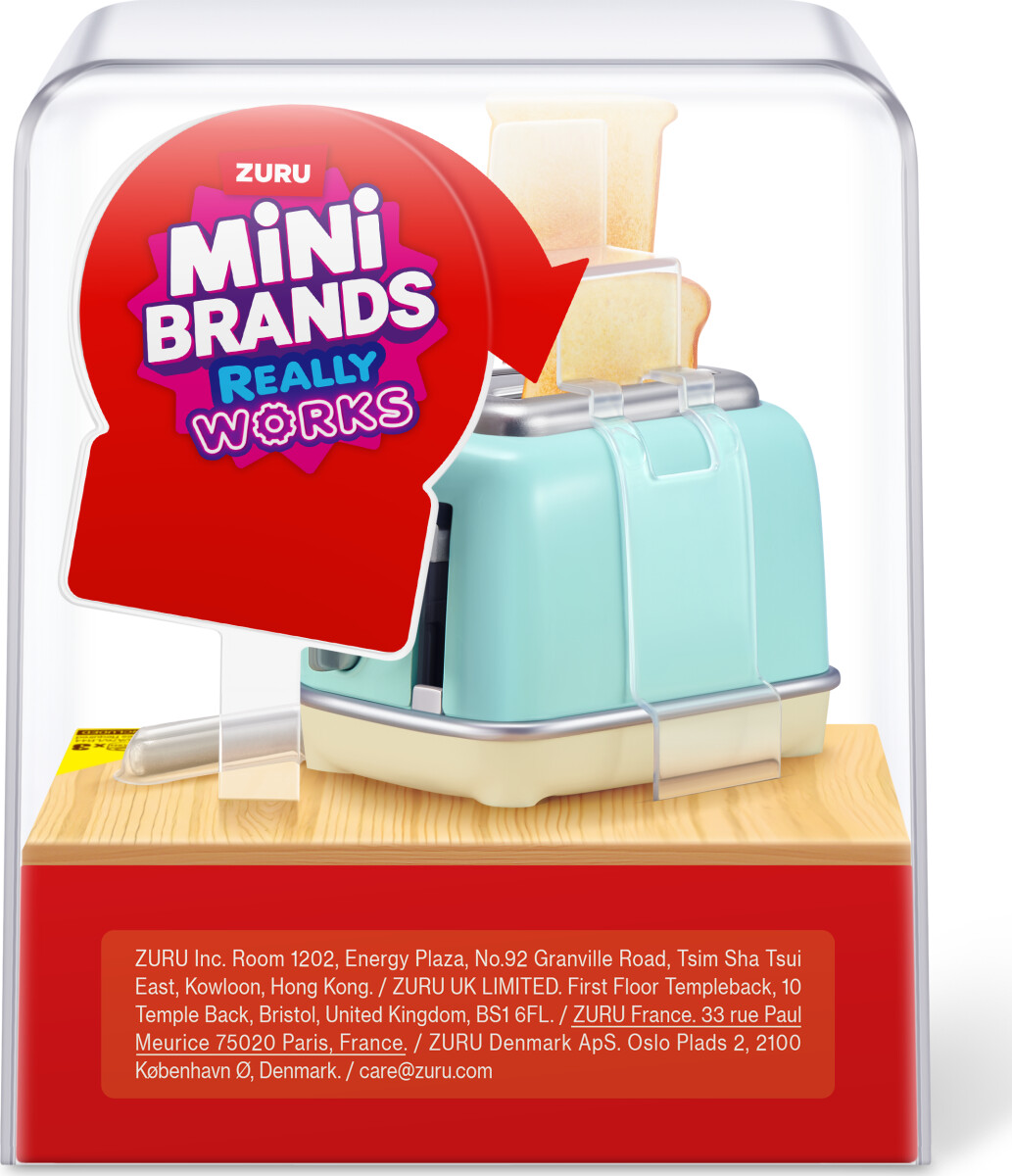 Zuru Mini Brands - Toaster - Really Works Magic Cook Kitchen S1
