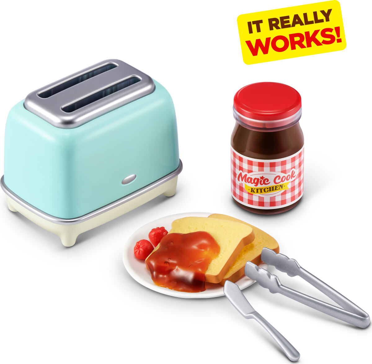 Zuru Mini Brands - Toaster - Really Works Magic Cook Kitchen S1