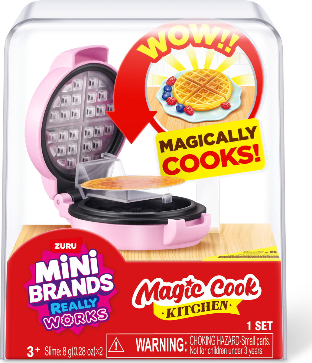 Zuru Mini Brands - Waffle Maker - Really Works Magic Cook S1