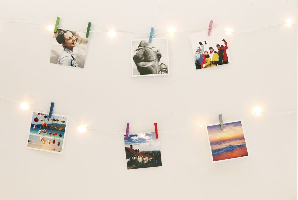 Kikkerland - Lyskæde Med Klemmer - Multifarvet - 250 Cm