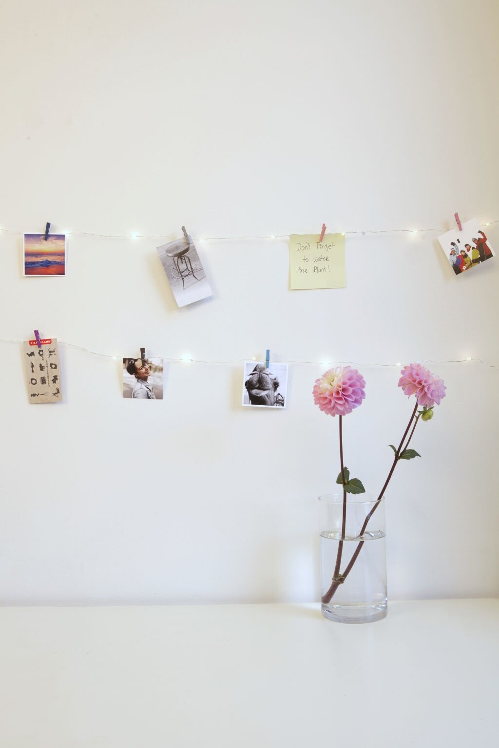 Kikkerland - Lyskæde Med Klemmer - Multifarvet - 250 Cm