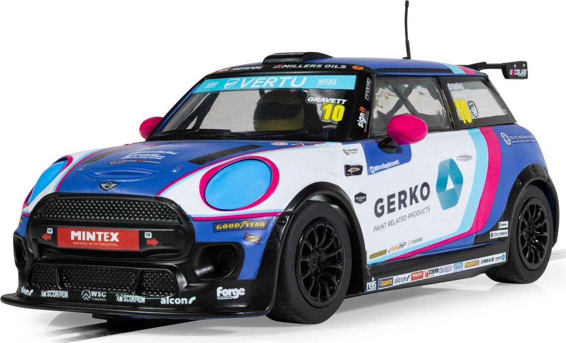 Scalextric C4410 - Mini Cooper F56 - Bradley Gravett 2024 - 1 32