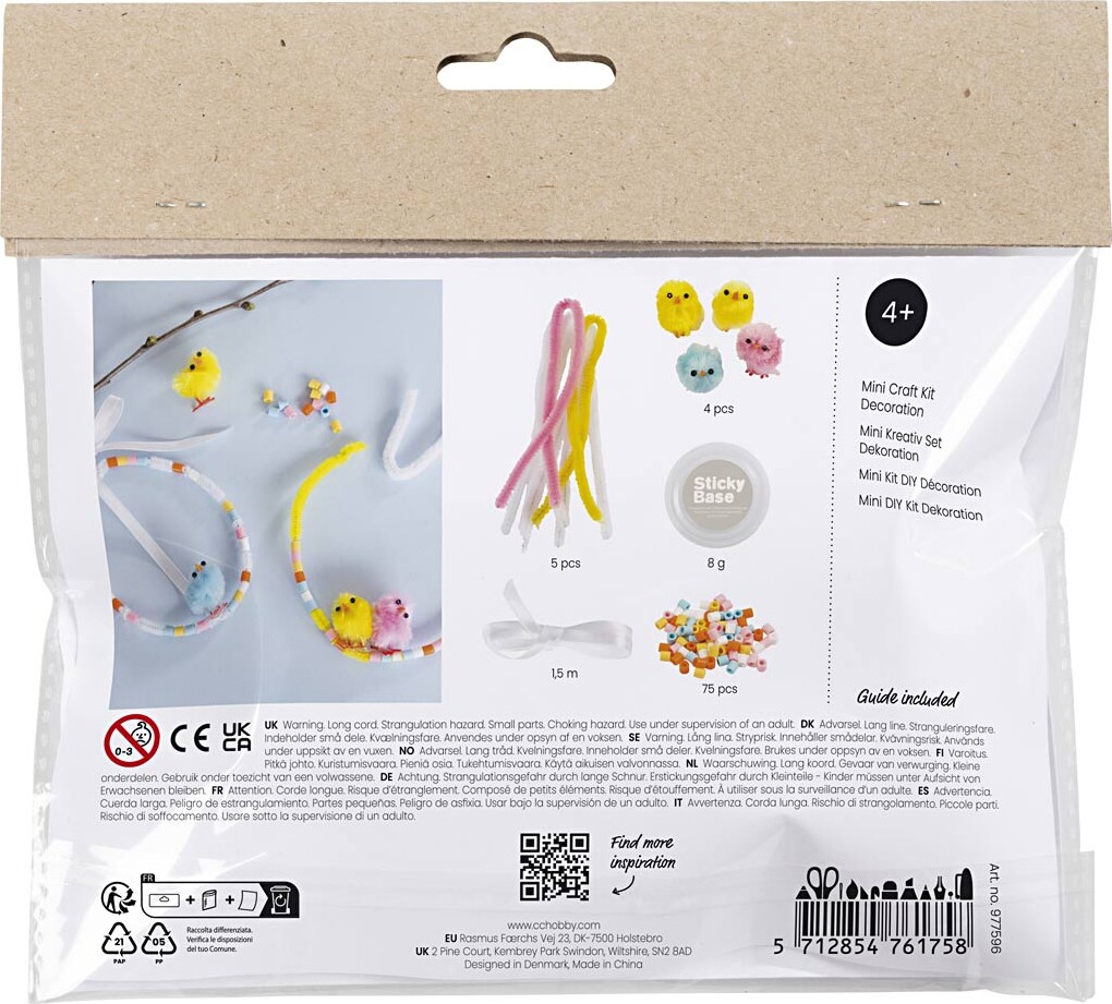 Mini Diy Kit Dekoration - Assorterede Farver