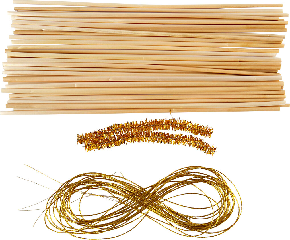 Mini Diy Kit - Engel I Halm - H 8 Cm