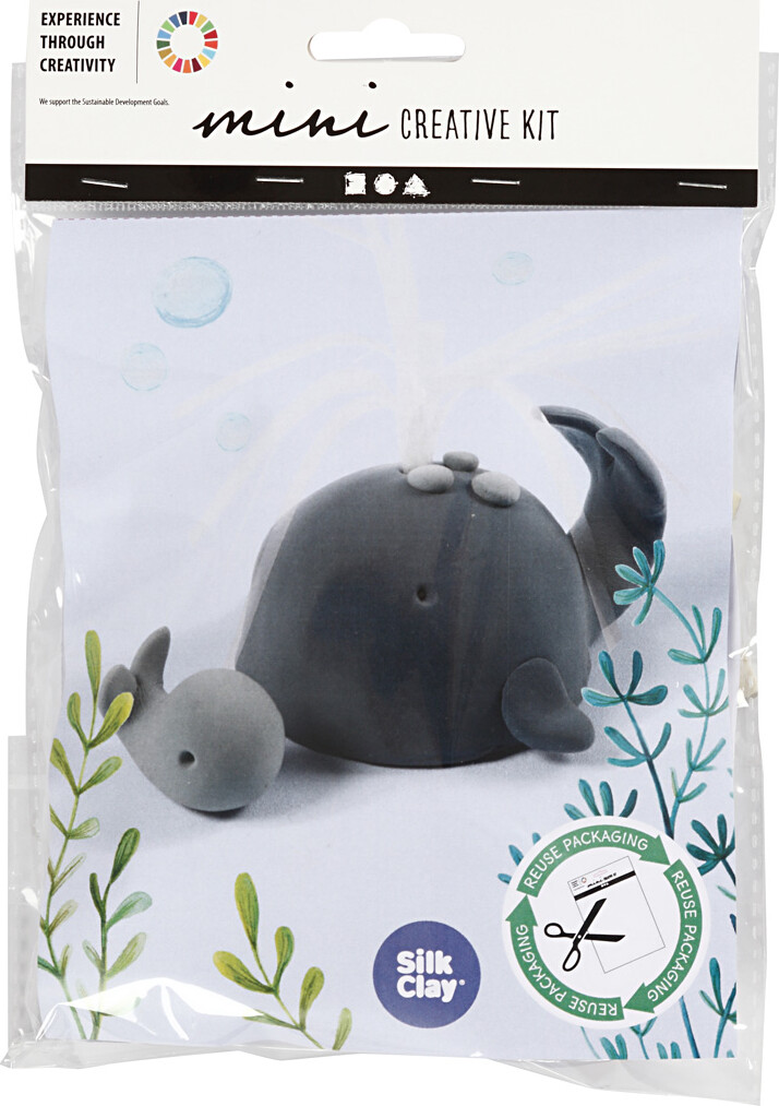 Silk Clay - Diy Kit - Hval Og Hvalunge