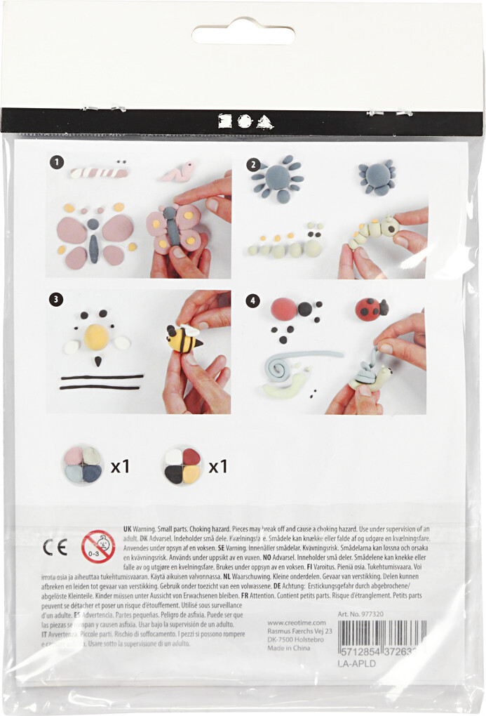 Silk Clay - Diy Kit - Insekter