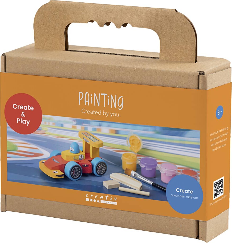 Mini Diy Kit - Racerbil - Colorful