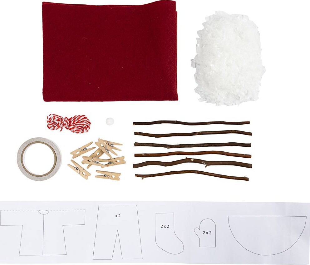 Mini Diy Kit Nissens Dør - Vasketøj