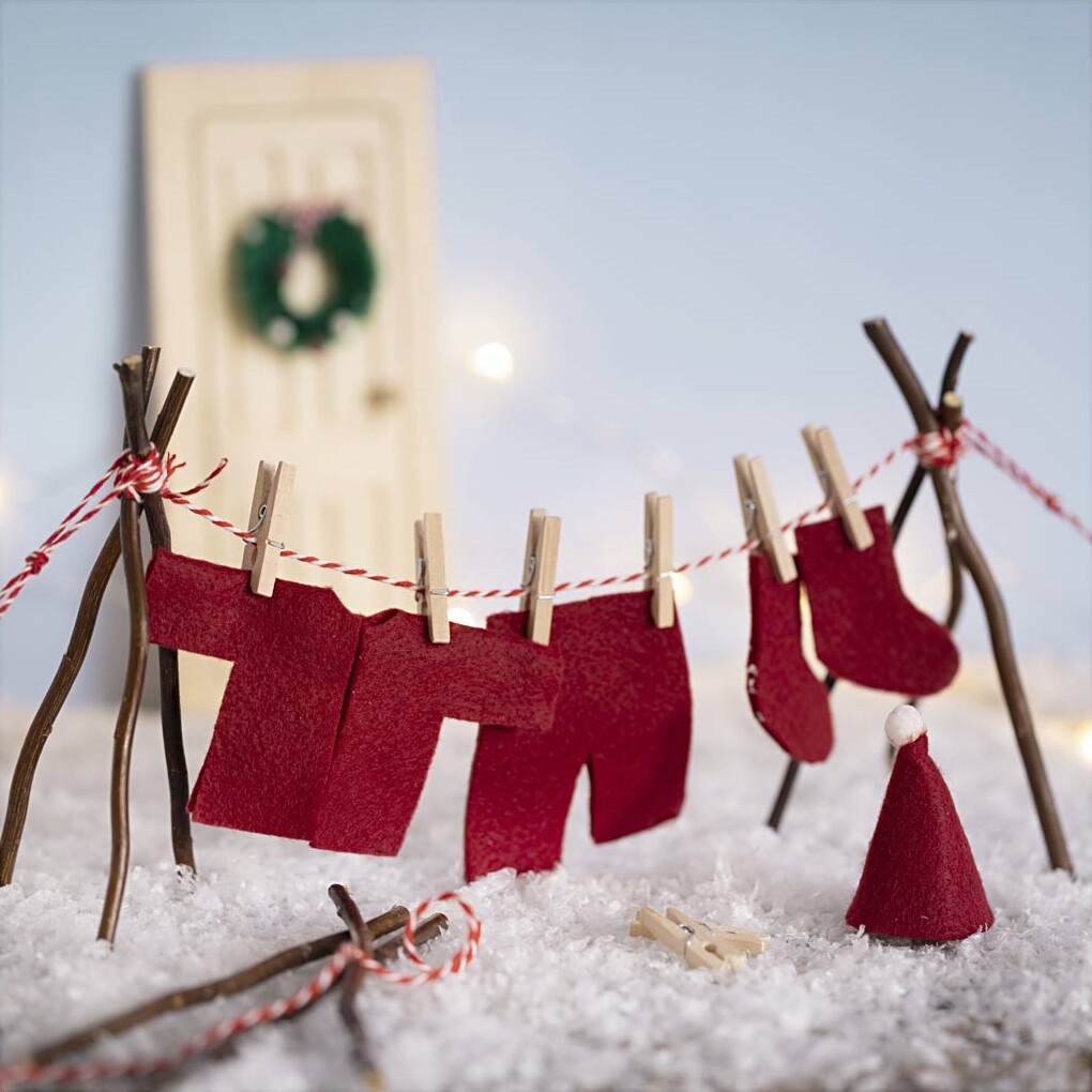 Mini Diy Kit Nissens Dør - Vasketøj