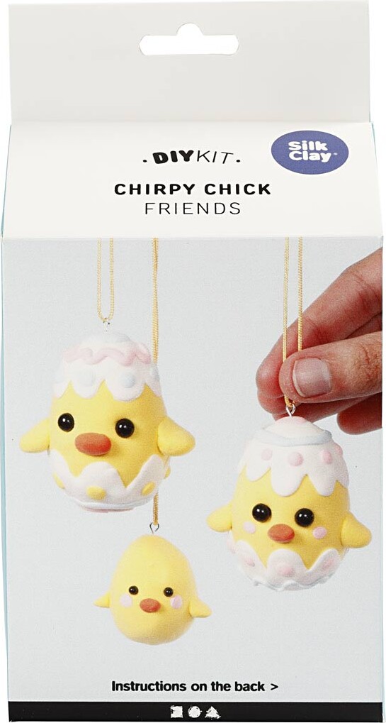 Silk Clay - Diy Kit - Påskekyllinger