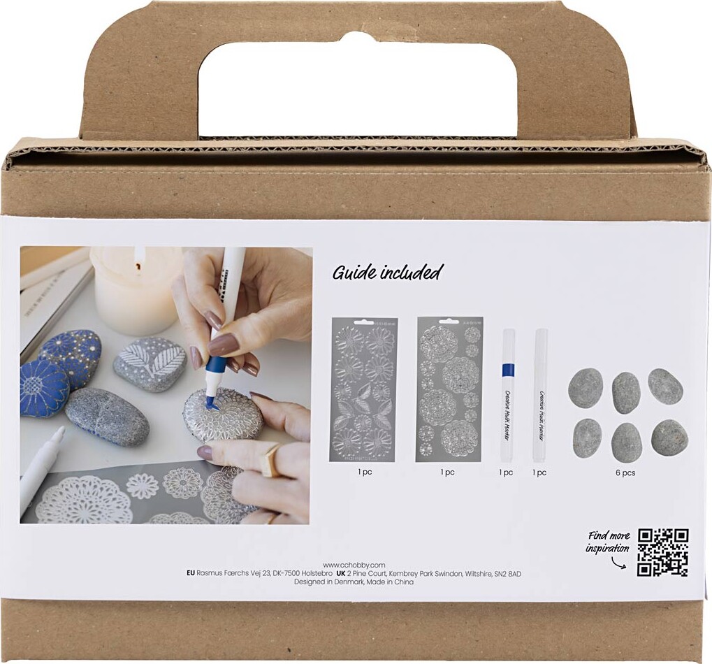 Mini Diy Kit Stendekoration - Blå