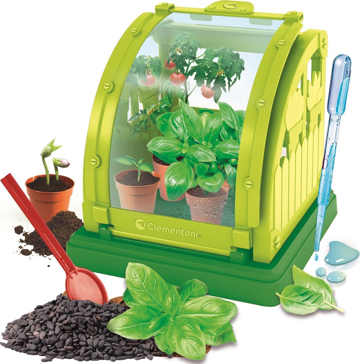 Clementoni - Science Play Lab - Dyrk Planter I Drivhus Legetøj